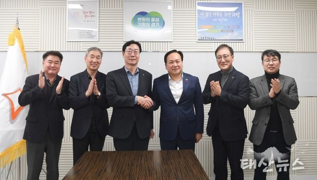 이권재 오산시장, 화성시장 만나 행정·교통현안 협업 논의