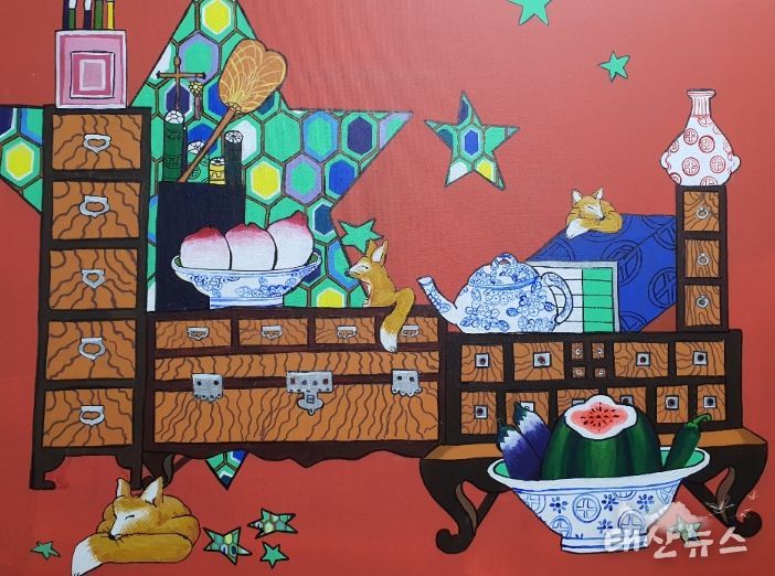 이준서 작가의 작품 '양반여우'