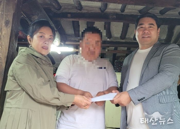 현덕면 주민자치회, 어려운 이웃을 위한 성금 전달