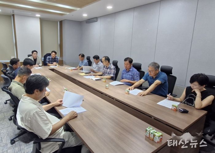 문승호 도의원, 고등지구 중학교 설립 촉구 위해 교육청과 주민 간담회 개최