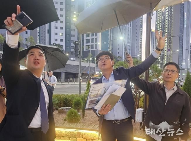 경기도의회 최민 도의원, '광명·철산 녹지대 등 환경개선공사' 준공 행사 참석