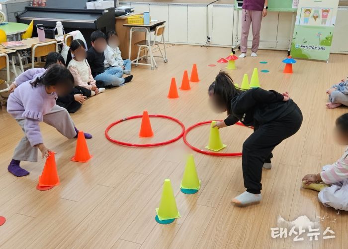안중보건지소, 아동비만 예방사업 ‘건강한 돌봄놀이터’ 운영