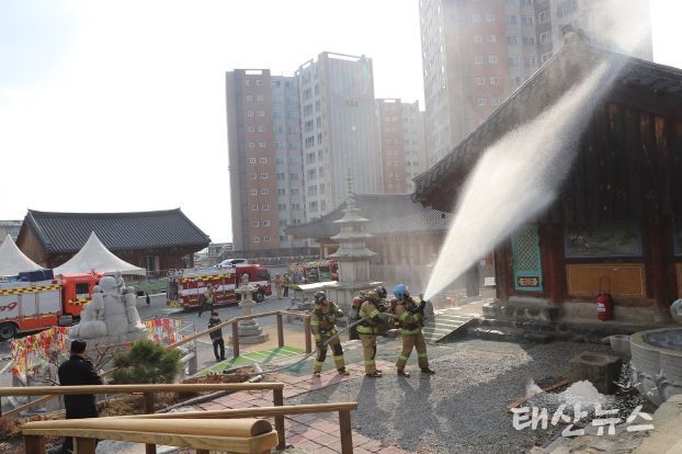 화재로부터 안전한 문화재. 경기도소방재난본부가 만들어갑니다. 7~14일 일주일 간 '문화재 화재안전주간' 운영