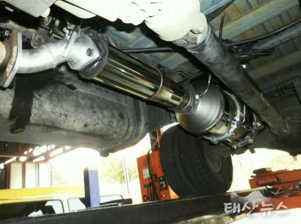 배출가스저감장치를 부착한 경유차