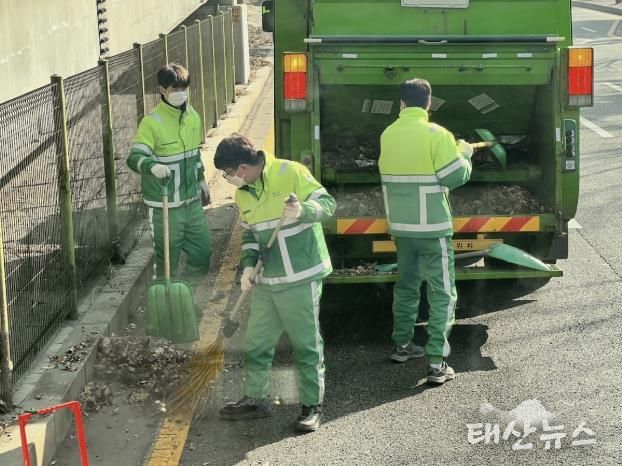 산뜻한 새봄맞이, 수원시 영통구 기동처리반이 떴다