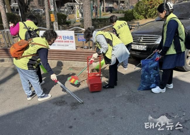 구리시 교문1동, 함께해서 더 깨끗한, 교문1동 클린구리 DAY 추진