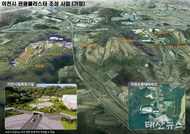 시립화장장 조감도