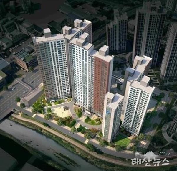 삼신6차아파트 지구 배치도