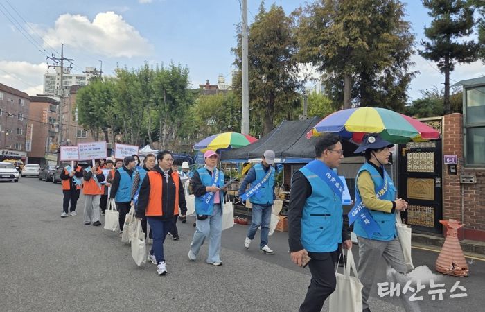 군자동, 한파 대비 복지 사각지대 발굴 캠페인 추진