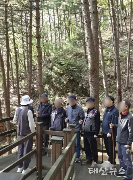 동두천시치매안심센터, 송내2통 치매안심마을 대상 산림치유프로그램 실시