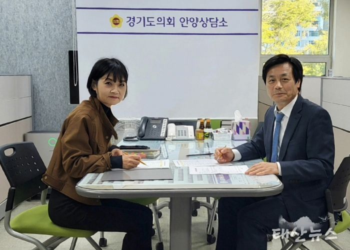 경기도의회 문형근 위원장, “안양천 징검다리 설치 등 지역현안사업 논의”