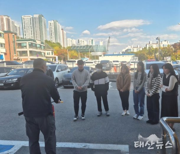 수원시 팔달구 화서2동, 직원 대상 자체 소방교육 실시