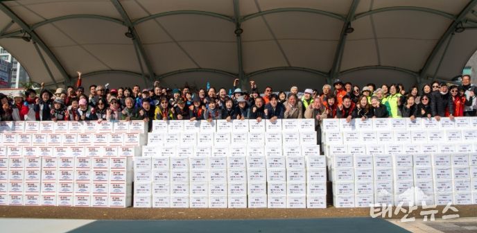 남양주시 별내동, ‘한마음 김장 나눔 행사’ 개최!… 지역사회가 함께한 나눔의 장