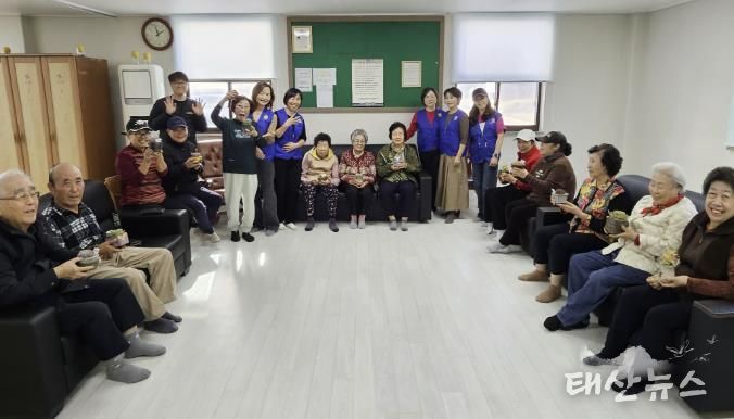 수원시 영통구 매탄4동 바르게살기운동위원회 세 번째 경로당 방문 !!