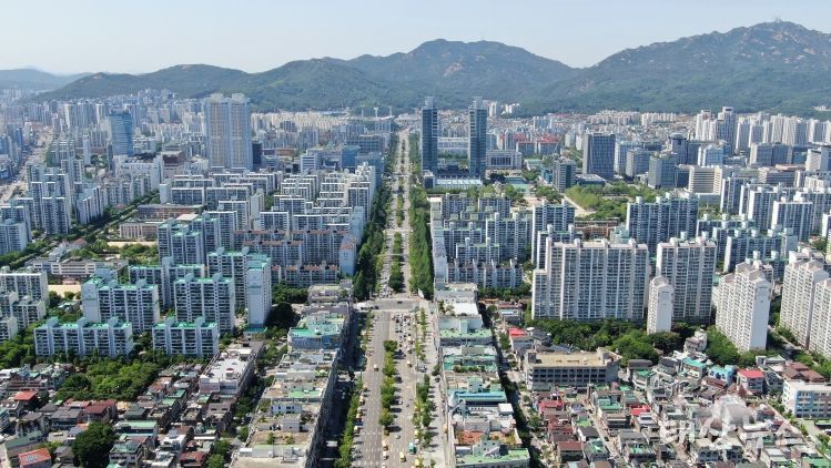 안양 평촌신도시 전경