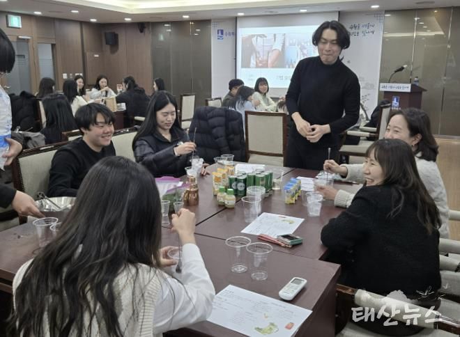 수원시 장안구, ‘장안인 힐링감성교실 12월편 무알코올 칵테일 클래스’ 진행