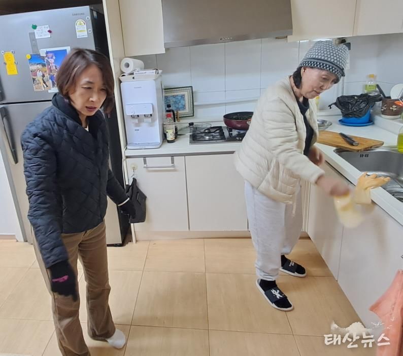 구리시 교문1동, 경로당 14개소 겨울철 안전 점검 실시