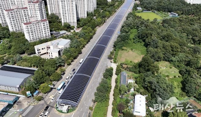 방음터널일체형태양광