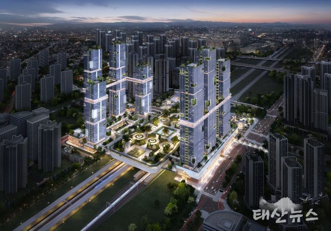 복합환승센터 조감도