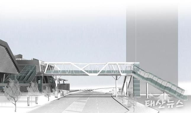 금릉역 보행육교 계획안