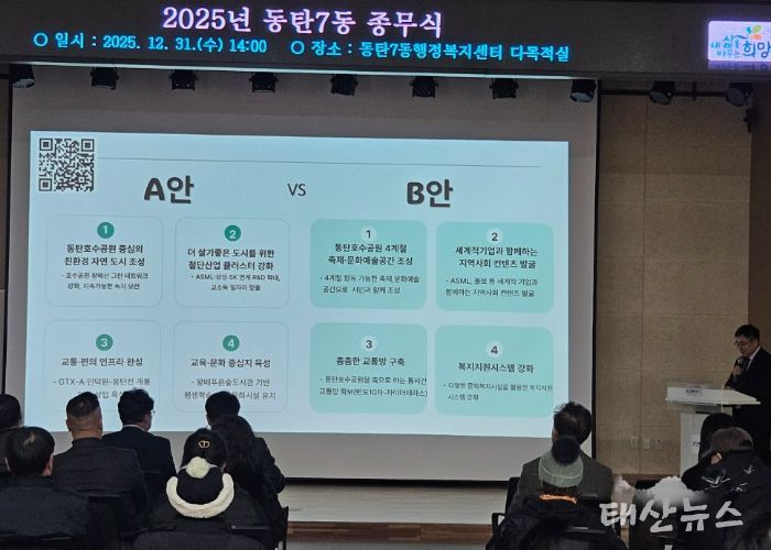 동탄7동 종무식