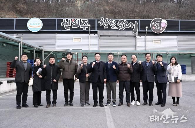 양주시, ‘신의주 찹쌀순대’(주)거성푸드 방문해 기업애로 청취