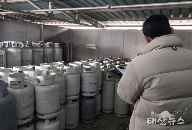 수원시 장안구, 설 명절 대비 가스판매시설 안전점검 실시