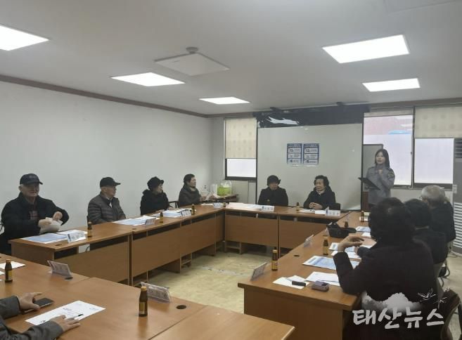 ‘우리가 지킨다!’ 수원시 권선구 사회복지과, 권선경찰서와 찾아가는 경로당 안전교육 실시