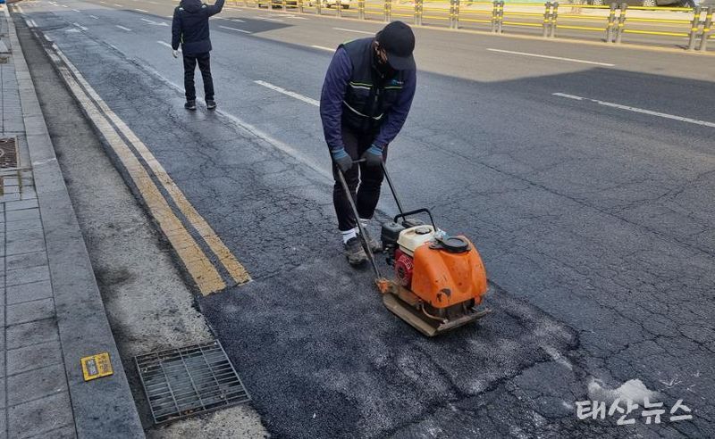 의정부시, ‘도로 위 지뢰’ 포트홀 집중 정비