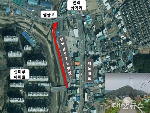 백자로 576번길 위치도