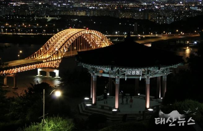 행주산성에서 바라본 야경