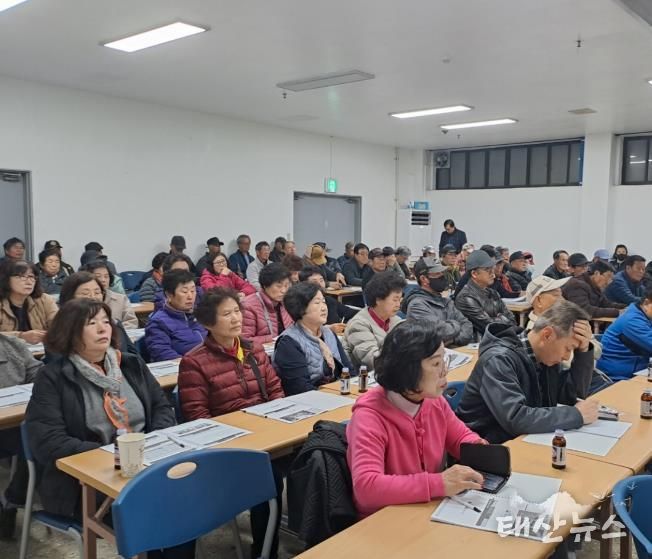 안성시 남부농업기술상담소, ‘고품질 포도 재배기술 교육’ 성황리 개최